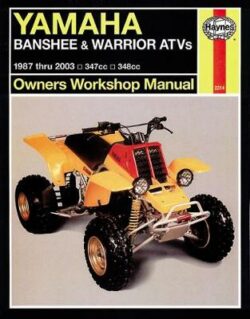 Yamaha Banshee, Warrior & Raptor 350 ATVs (87 - 10)