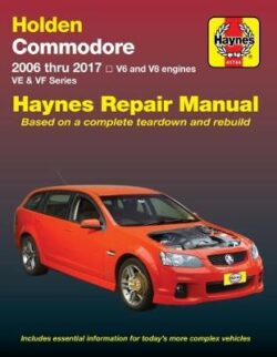 Holden Commodore VE, VF 2006-2017 Repair Manual