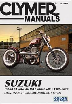 Suzuki LS650 Savage Boulevard S40 1986-2015 Repair Manual