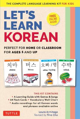 Let's Learn Korean Flash Card Kit