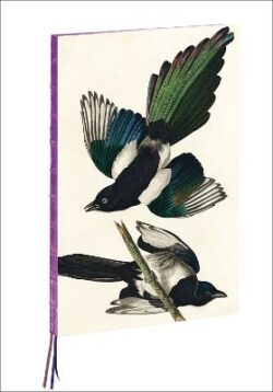 Magpies, James Audubon A4 Notebook