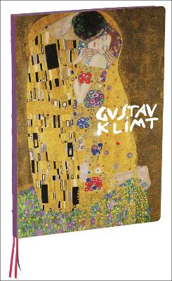 Kiss, Gustav Klimt A4 Notebook