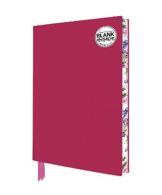 Pink Blank Artisan Notebook (Flame Tree Journals)