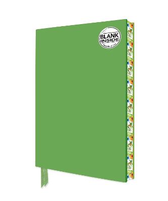 Spring Green Blank Artisan Notebook (Flame Tree Journals)