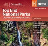 Top End National Parks Map: Litchfield, Katherine & Kakadu