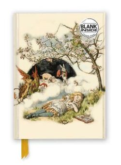 British Library: Alice Asleep from Alice&apos;s Adventures (Foiled Blank Journal)