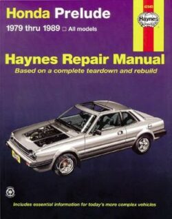 Honda Prelude 1979-1989 Repair Manual