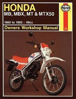 Honda MB, MBX, MT & MTX50 1980-1993 Repair Manual