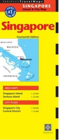 Singapore Travel Map Fourteenth Edition