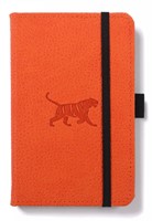 Dingbats* Wildlife A5+ Orange Tiger Notebook - Plain