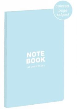 Pastel Blue A5 Notebook