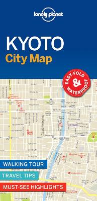 Lonely Planet Kyoto City Map