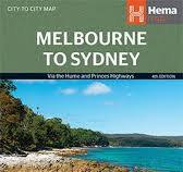 Melbourne to Sydney Map New Ed