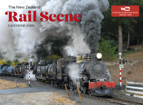 NZ Rail Scene Calendar 2026