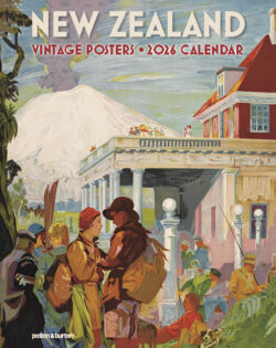 NZ Vintage Posters SMALL Calendar 2026