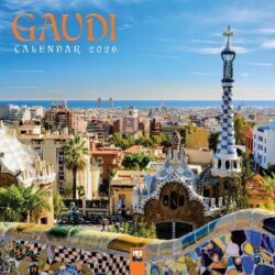 Gaudi Wall Calendar 2026 (Art Calendar)