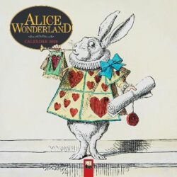 Science Museum: Alice&apos;s Adventures in Wonderland Wall Calendar 2026 (Art Calendar)