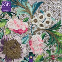 Royal School of Needlework Wall Calendar 2026 (Art Calendar)