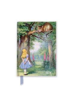 Alice & the Cheshire Cat 2026 Luxury Pocket Diary Planner - Week to View