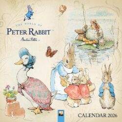 World of Peter Rabbit Wall Calendar 2026 (Art Calendar)